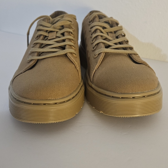 Dr. Martens Dante Canvas Muted Savannah Tan casual Sneakers Men's 8 Women's 9 - Picture 6 of 9